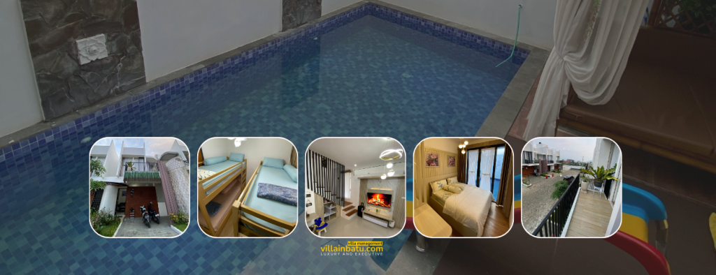 Rasakan Liburan Sempurna di Batu dengan Villa Aira – Private Pool & 3 Kamar Tidur!